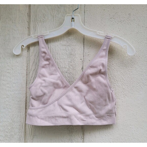 Kindred Bravely Blush Pink Crossover Nursing & Sleep Bra Size Medium - Picture 3 of 4